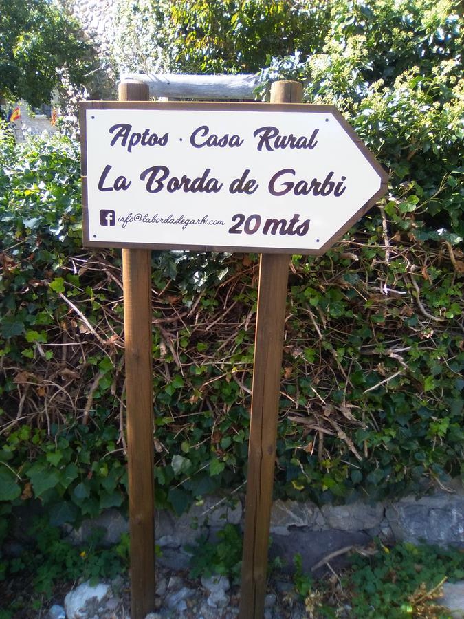 Апартаменты La Borda De Garbi Пьедрафита-де-Хака Экстерьер фото